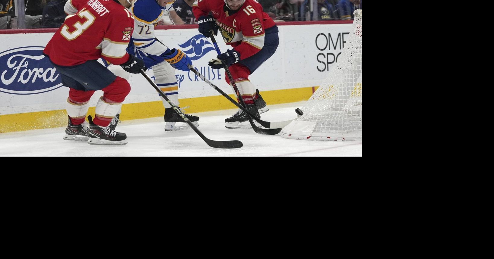 Florida's Barkov, Reinhart and Tampa Bay's Cirelli named Selke Trophy finalists