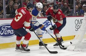 Florida's Barkov, Reinhart and Tampa Bay's Cirelli named Selke Trophy finalists