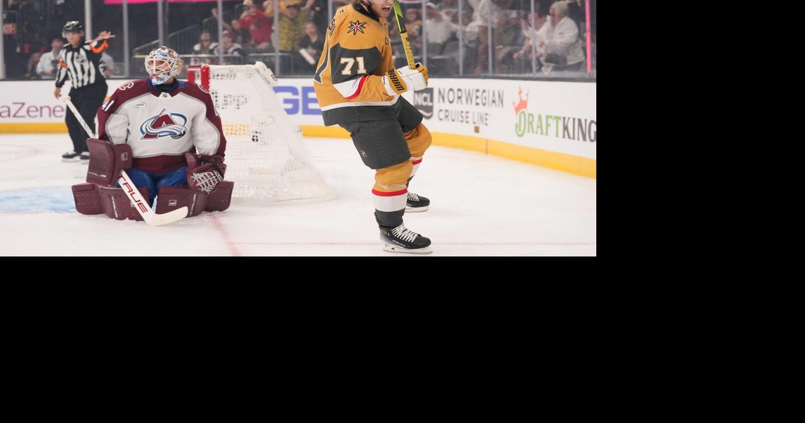 Golden Knights seek a sweep of Presidents’ Trophy-winning Avalanche in Game 4