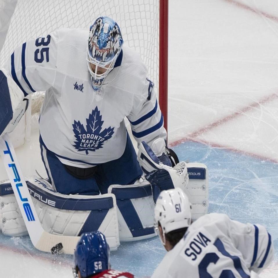 Maple Leafs forward Matthew Knies will not return to Game 2