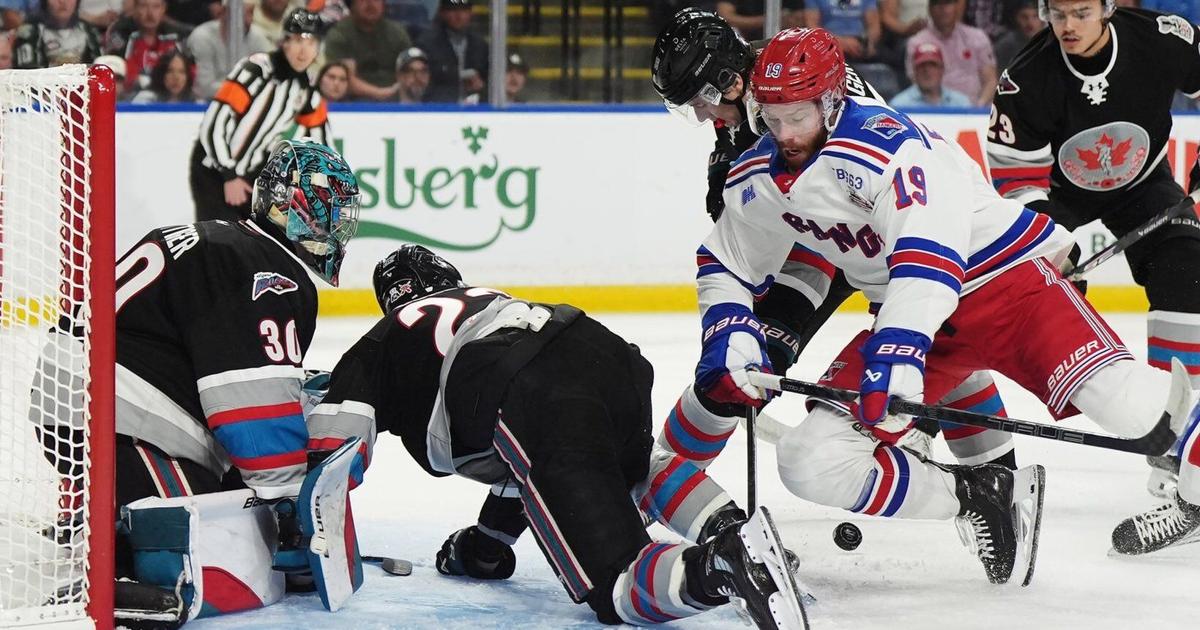 Cott Rangers Rockets Kitchener Rangers rout Kelowna Rockets 5-0 to open Memorial Cup