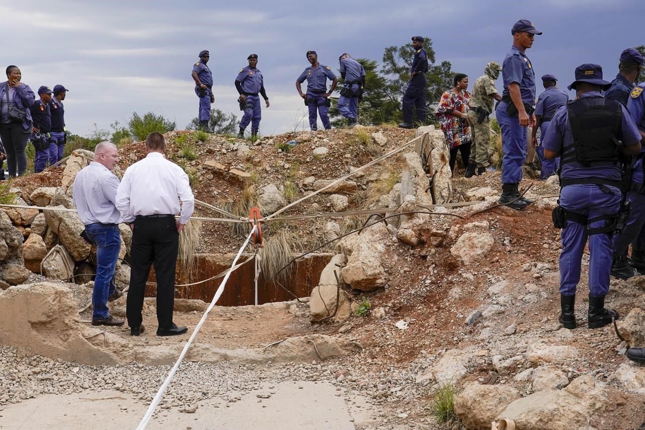 Dozens of survivors and dead pulled from abandoned South African mine ...