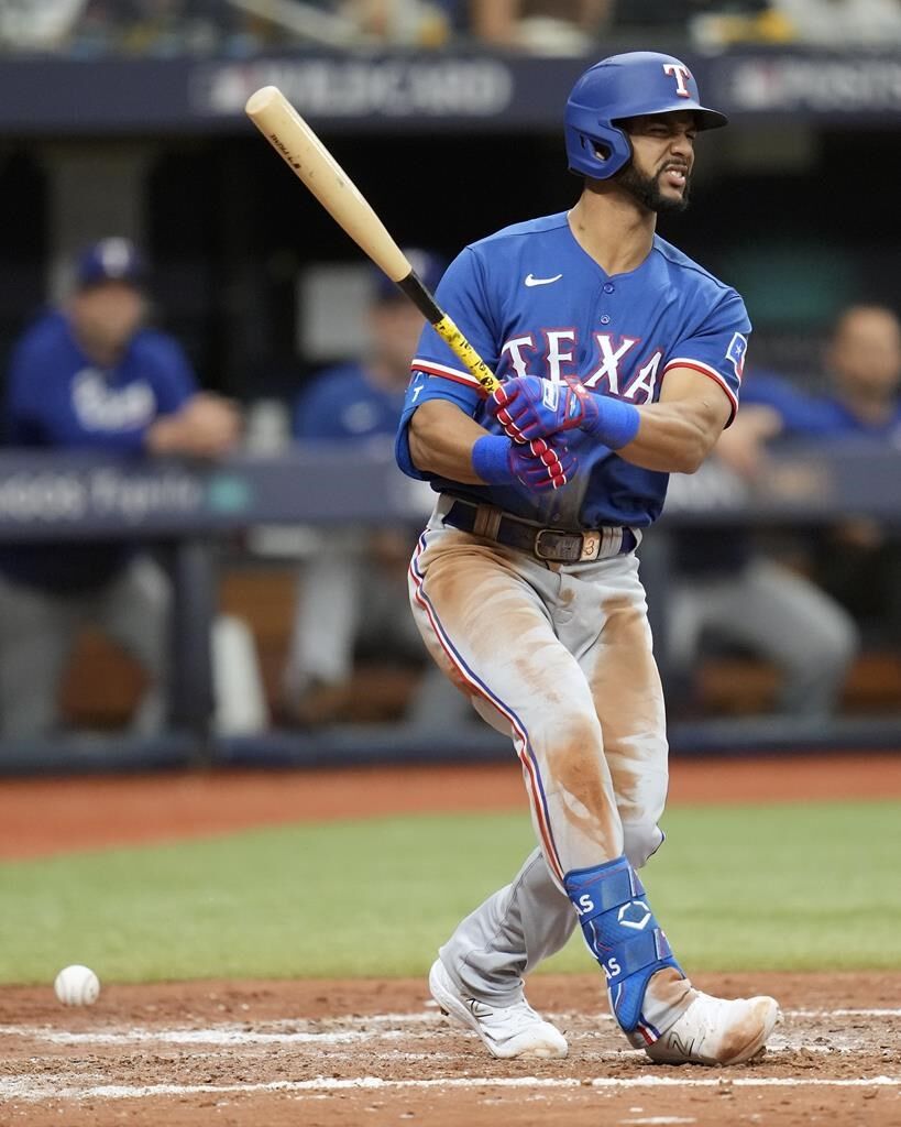 Montgomery sparkles, Rangers beat sloppy Rays 4-0 in AL Wild Card