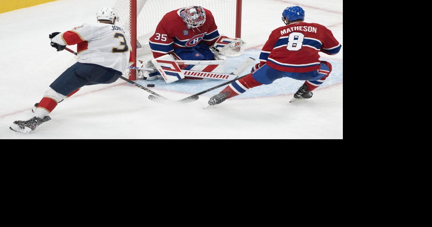 Caufield scores 33rd, Canadiens beat Panthers 3-1 to stay one point outside playoffs
