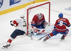 Caufield scores 33rd, Canadiens beat Panthers 3-1 to stay one point outside playoffs
