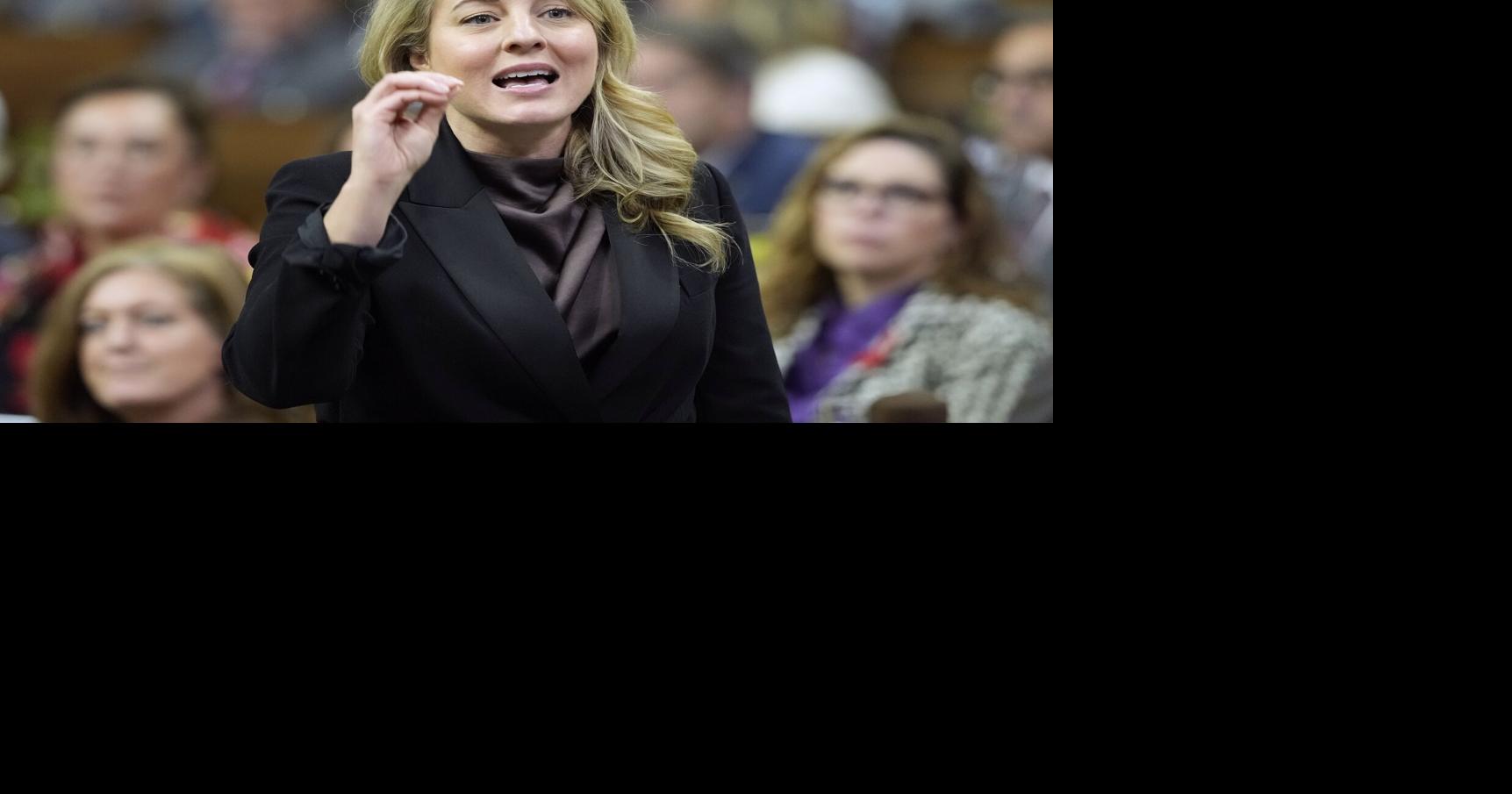 Mélanie Joly likes to talk tough. Now she has to deliver