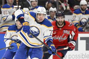 Buffalo Sabres trade Peterka to Utah Mammoth for Kesselring and Doan