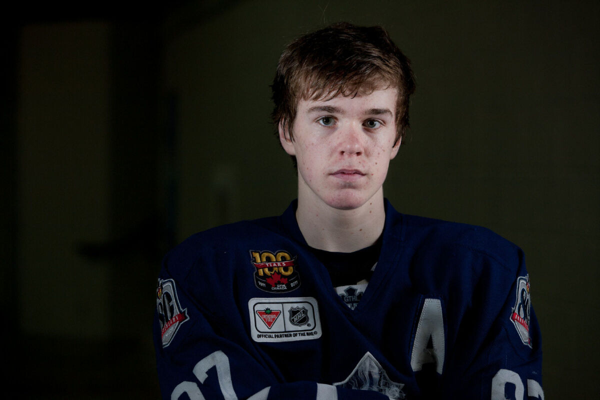 Connor McDavid was born to play hockey pic