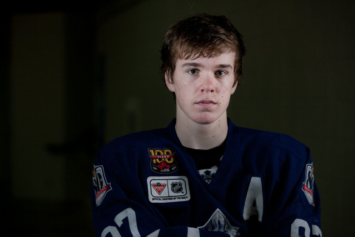 Connor McDavid was born to play hockey