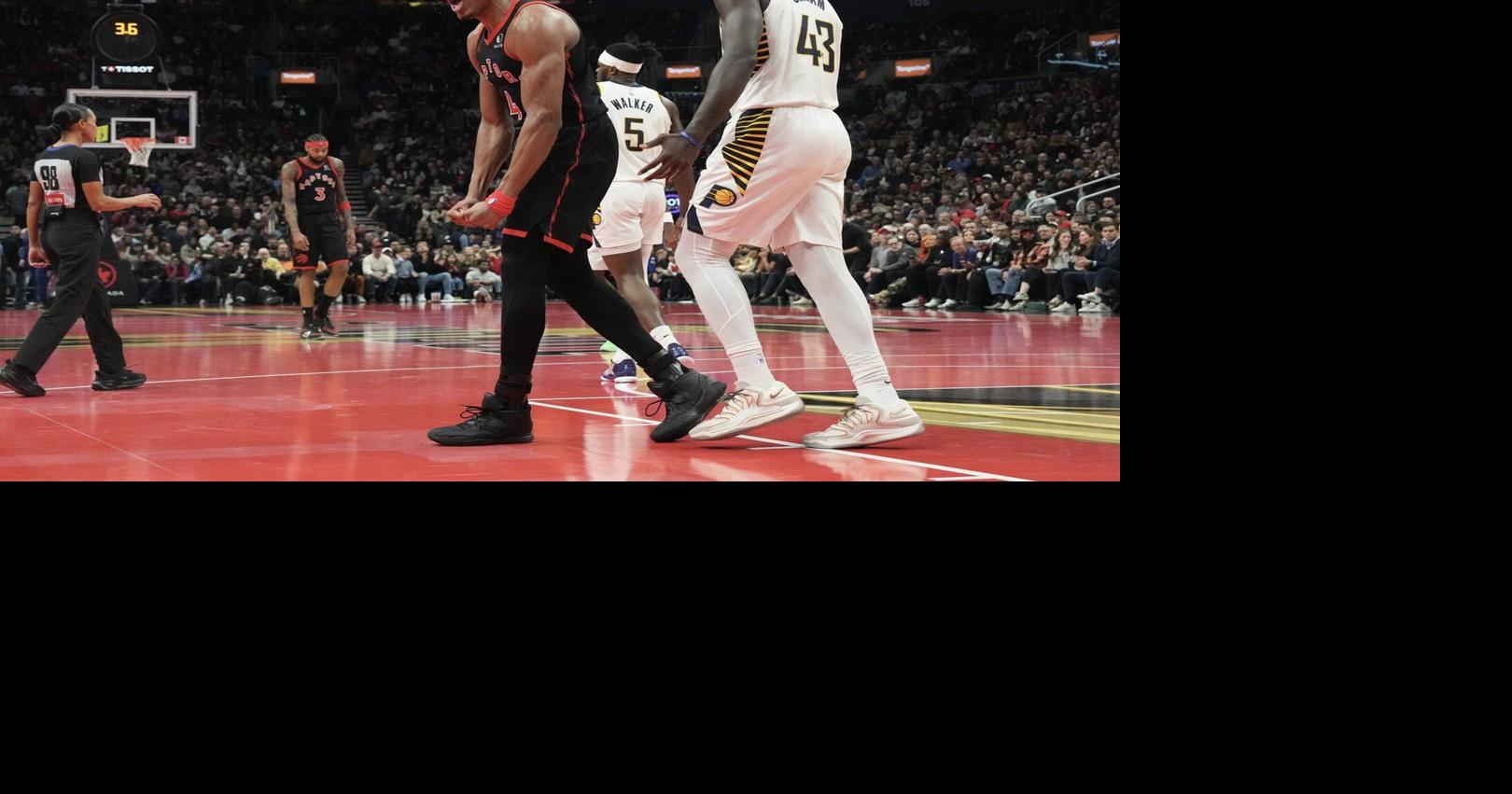 Ingram’s last-second shot keeps Raptors’ streak alive with 97-95 win over Pacers