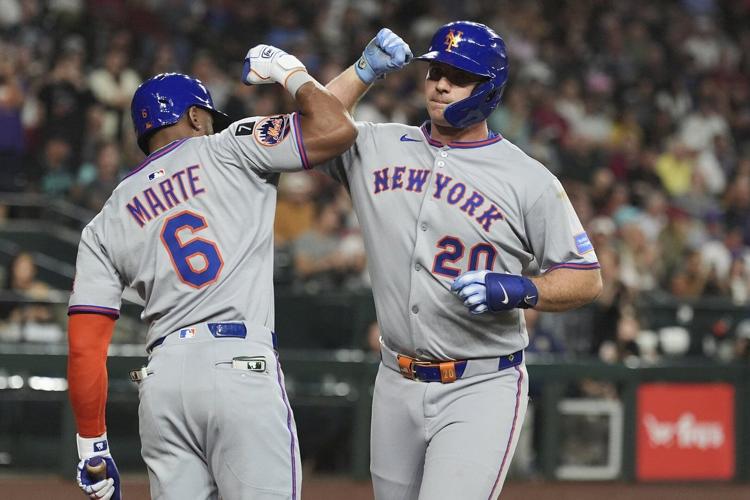Lindor and Alonso go deep for the Mets, who hold on late for a 5-4 win over the Diamondbacks