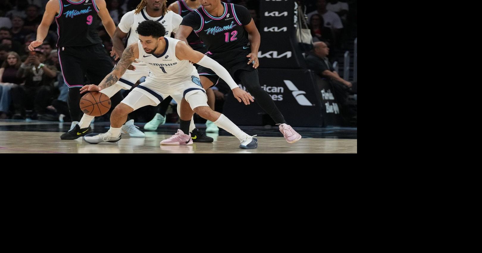 NBA fines Scotty Pippen Jr. and Myron Gardner $35,000 each for scuffle at Grizzlies-Heat game