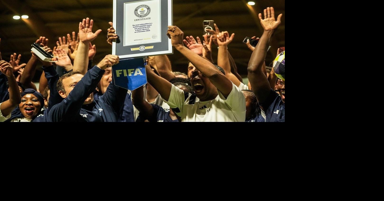 FIFA co-workers break Guinness World Record for most multinational ...