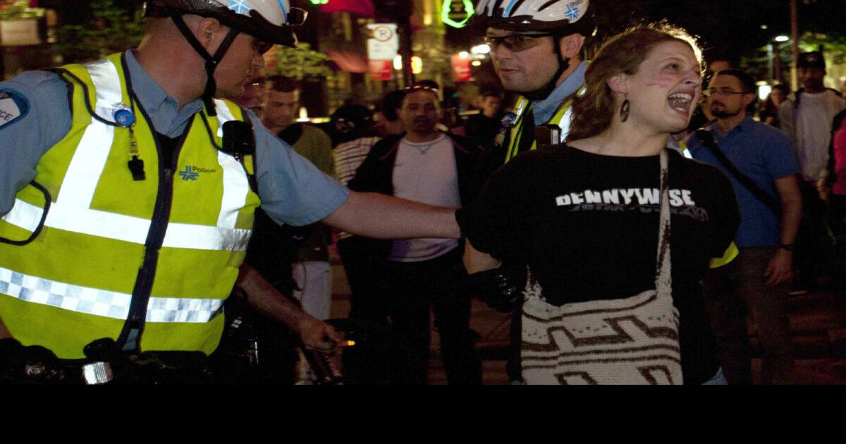 Hundreds arrested as police use kettling in latest Montreal student protest