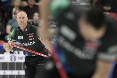 Canada's Jacobs thumps South Korea's Kim 9-3 at world men's curling playdowns