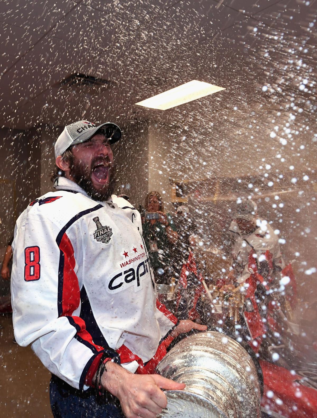 Jakub Vrana of the Washington Capitals during the 2018 Coors Light News  Photo - Getty Images