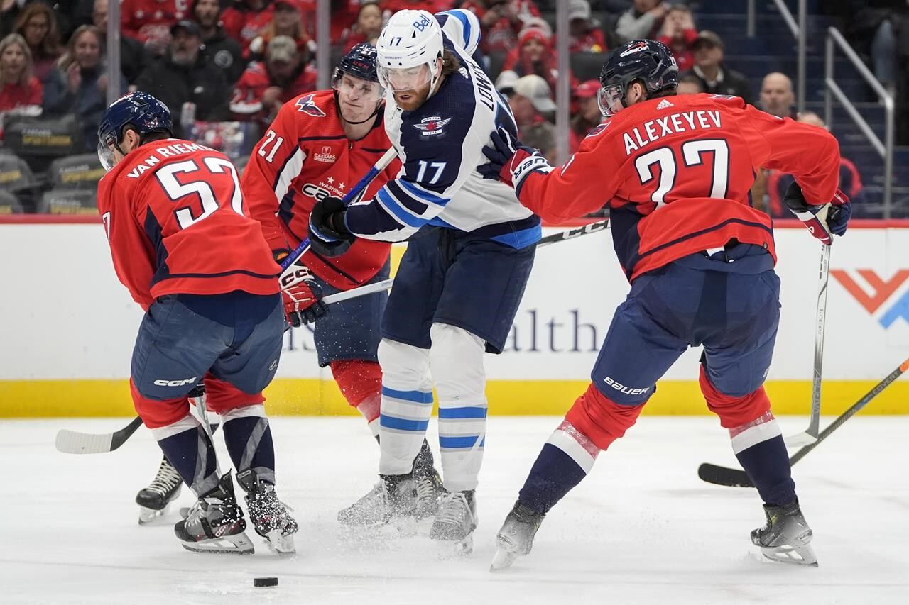 Alex Ovechkin Scores Twice As The Capitals Beat The Jets 3-0 To Move ...