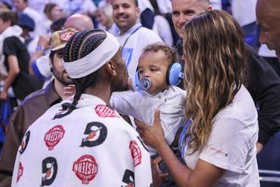 Shai Gilgeous-Alexander tearfully thanks wife during MVP speech