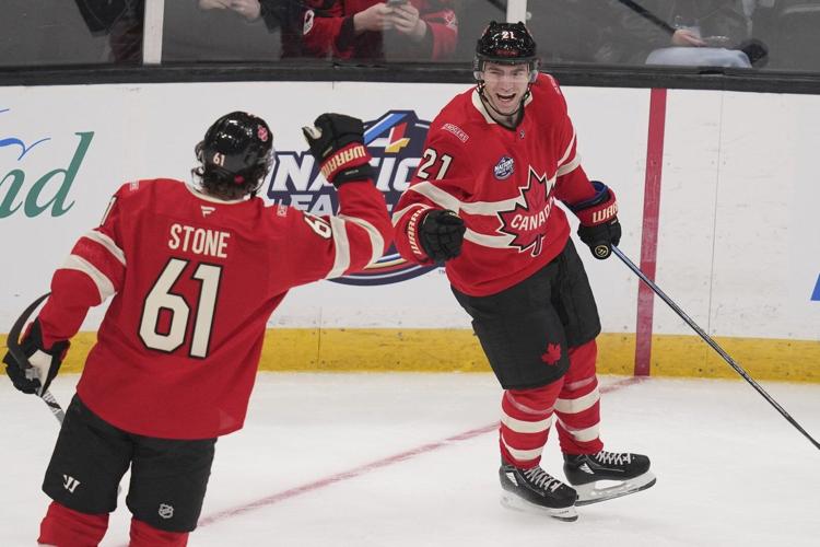 Canada beats Finland 53 to set up rematch with United States in 4