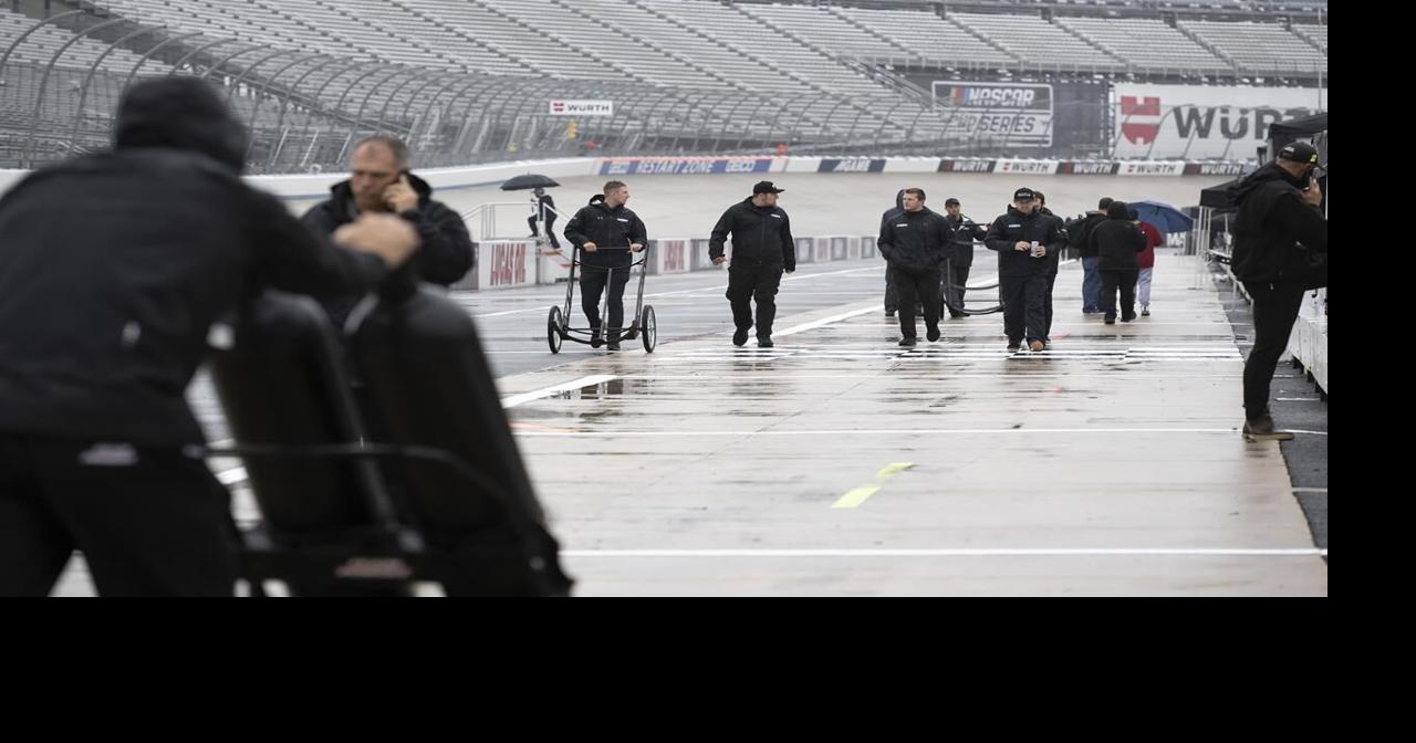 NASCAR Cup Series race at Dover rained out, moved to Monday