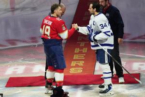 Marchand scores 2 as the Panthers reignite their playoff push vs. Maple Leafs with 5-1 win