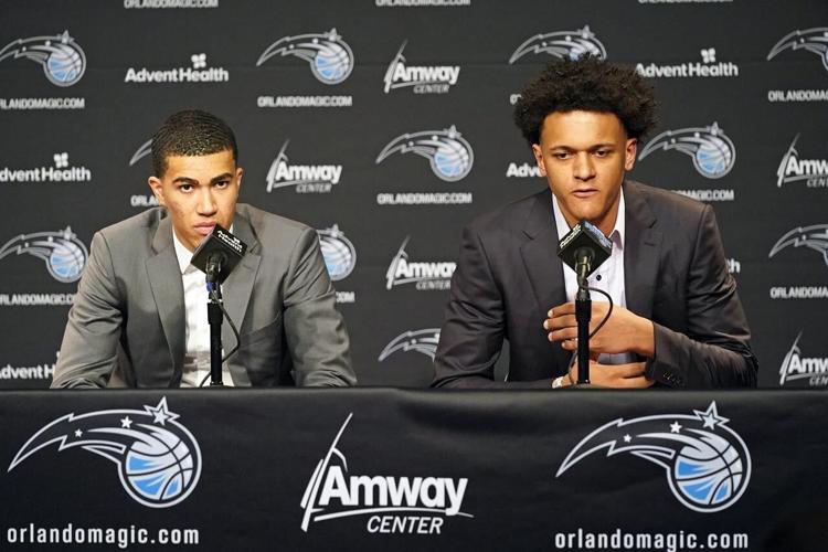 Banchero arrives in Orlando, a day after No. 1 pick