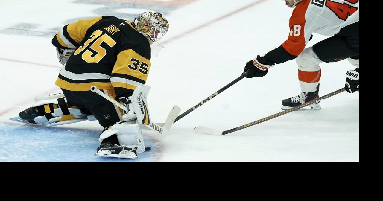 Crosby ties Lemieux's franchise assists record, leads Penguins past Flyers 7-3