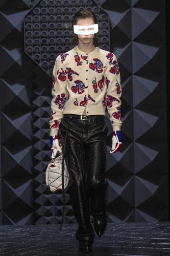 lea seydoux attends the louis vuitton womenswear fw 2023-24 show