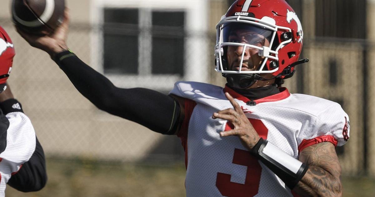 Steve Springstead Linebacker New quarterback, new turf, new era begins for Stampeders at camp