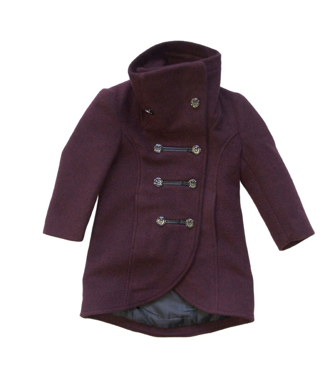 Mackage hot sale burgundy coat