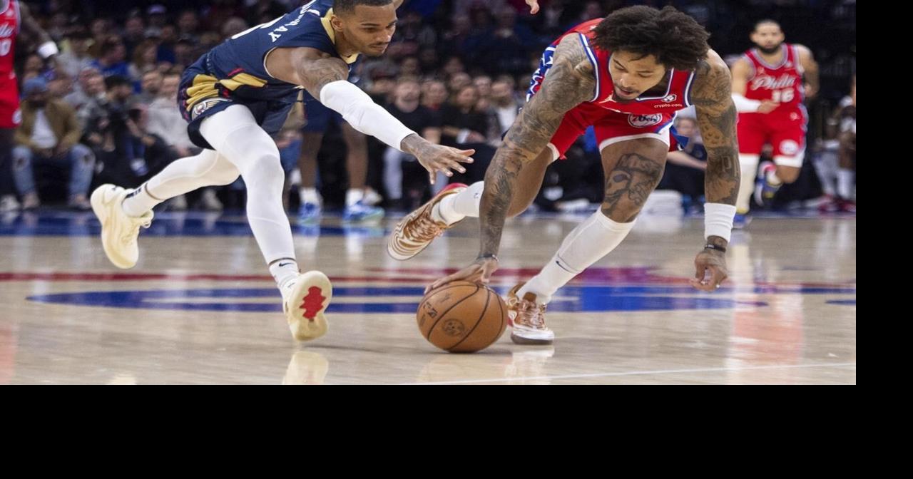 With Williamson suspended, McCollum scores 38 to lead Pelicans past 76ers 123-115