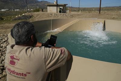 Urban fires can mean long trips for helicopters to get water. One firefighter had a better idea