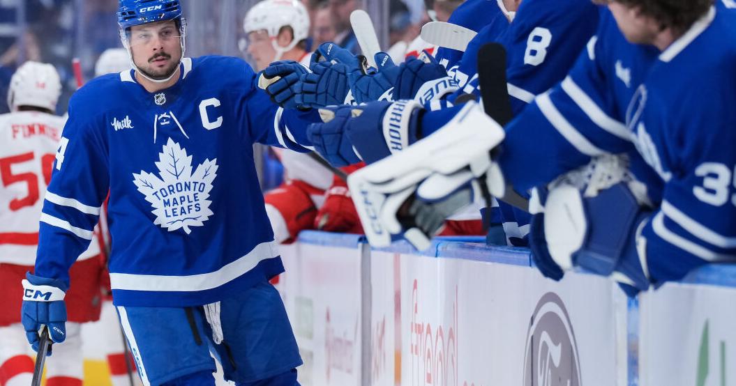 Leafs vs. Wings: Healthy Auston Matthews strikes again