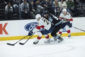 Boqvist nets 2 in 3rd period as Panthers beat Utah 4-1