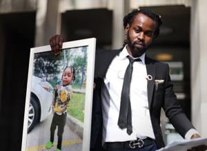 Words from father of murdered three-year-old leave courtroom sobbing: 'To my beautiful son in heaven'