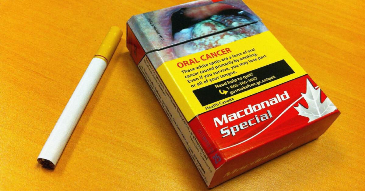 Canada packs a strong anti-smoking message