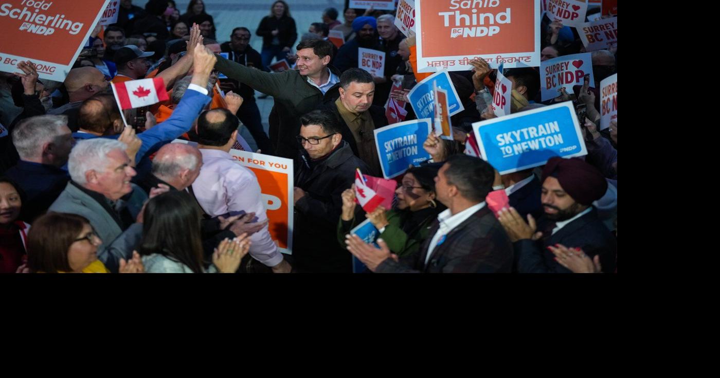 B.C. NDP Leader Eby campaigns in Vancouver, while Tories heads to Surrey