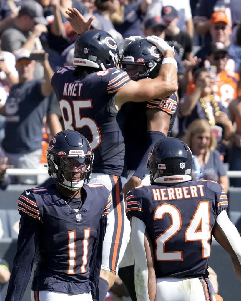 Russell Wilson throws 3 TDs, Broncos rally from 21 down to top Bears 31-28  – WKRG News 5