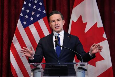 Conservative Leader Poilievre Rejects Idea of Canada Becoming '51st State'