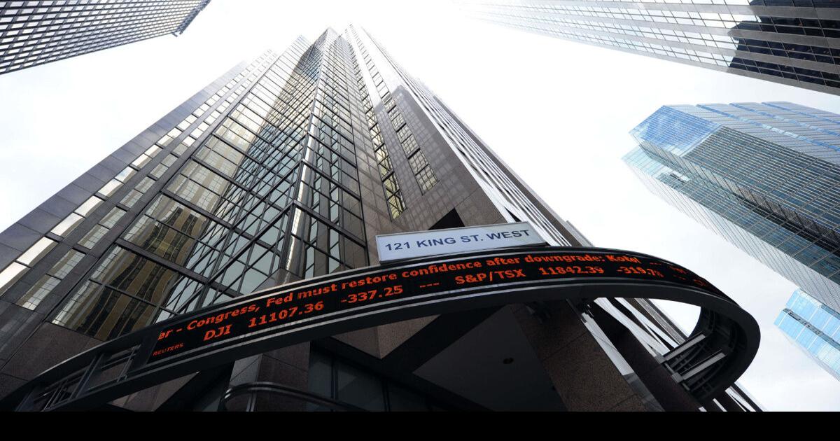 Toronto stocks plunge the most in four years