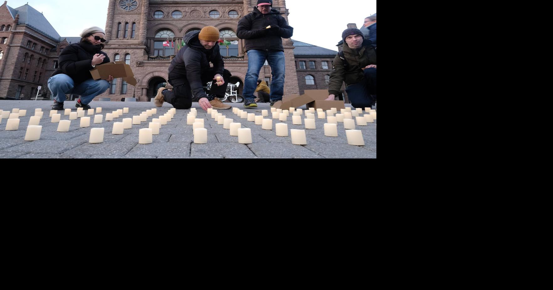 ‘We will never stop fighting’: Queen’s Park vigil honours traffic violence victims