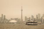 Recap: Ontario wildfire smoke chokes Toronto with poor air quality, orange haze recap; smoke forecast map predicts conditions to come