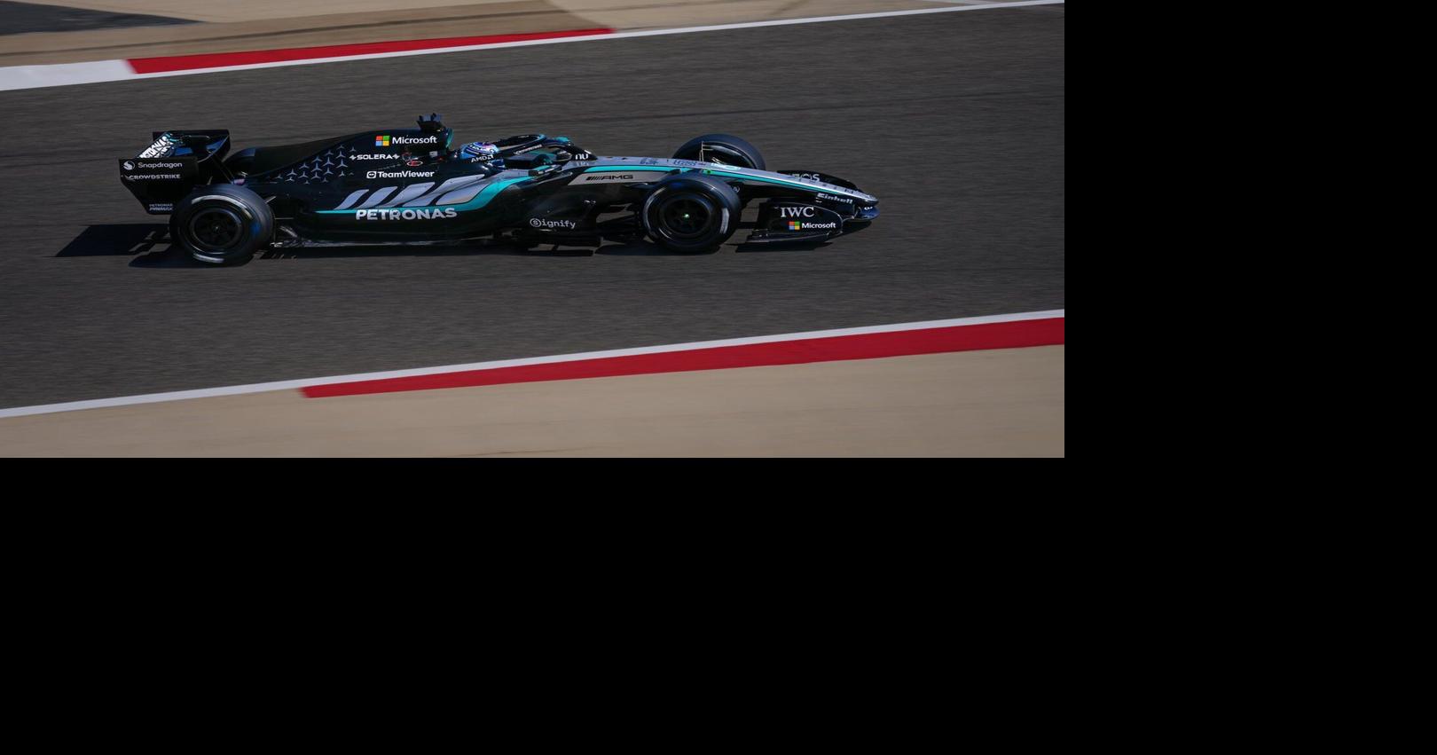 Russell outpaces Piastri and Leclerc at Formula 1 testing in Bahrain