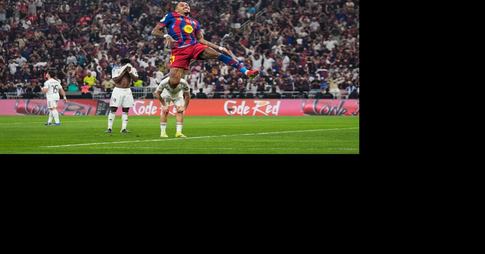 Barcelona beats Real Madrid again to win Spanish Super Cup final in Saudi Arabia clasico