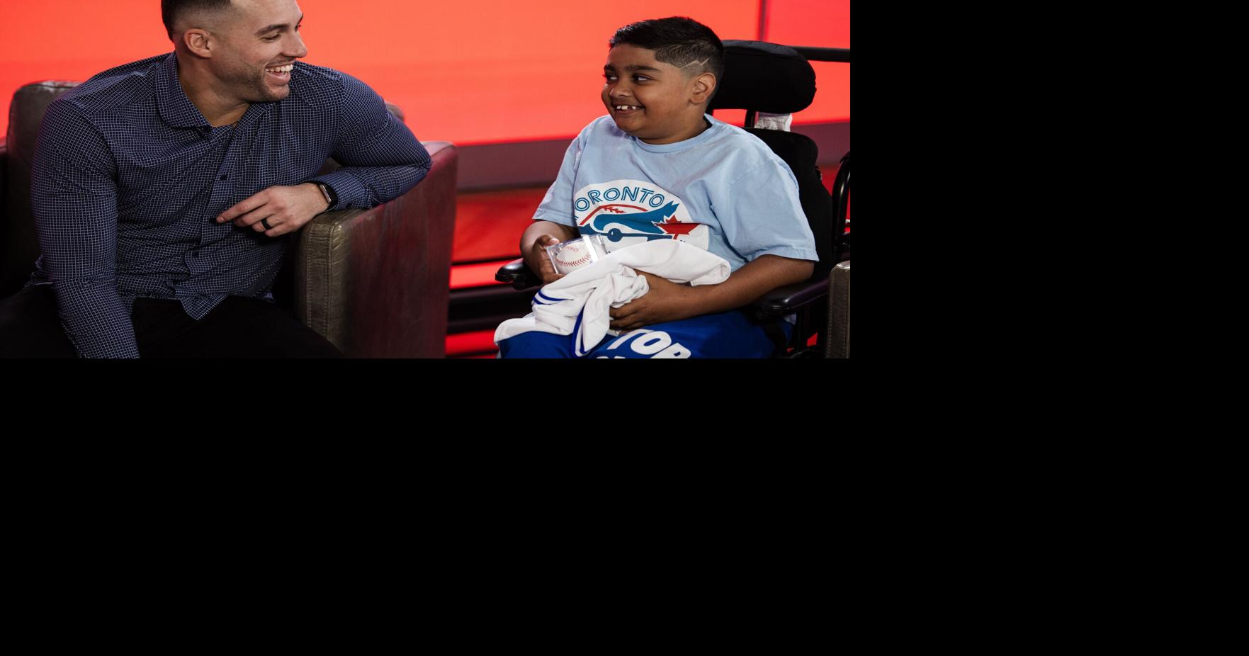 This 8-year-old missed George Springer’s ALCS-winning homer to go to the hospital. Then he got to meet his Blue Jays idol