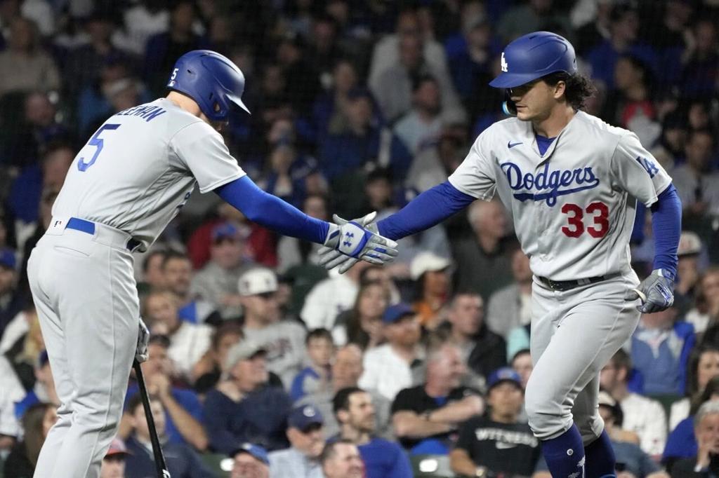 James Outman hits grand slam as Dodgers beat Cubs 6-2 - Newsday