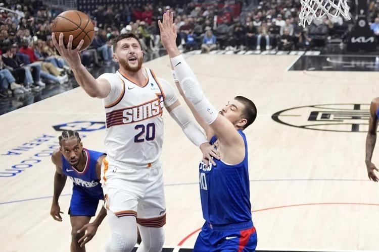 Clippers rout Suns 138-111 for 2nd time in 5 days behind George and Zubac