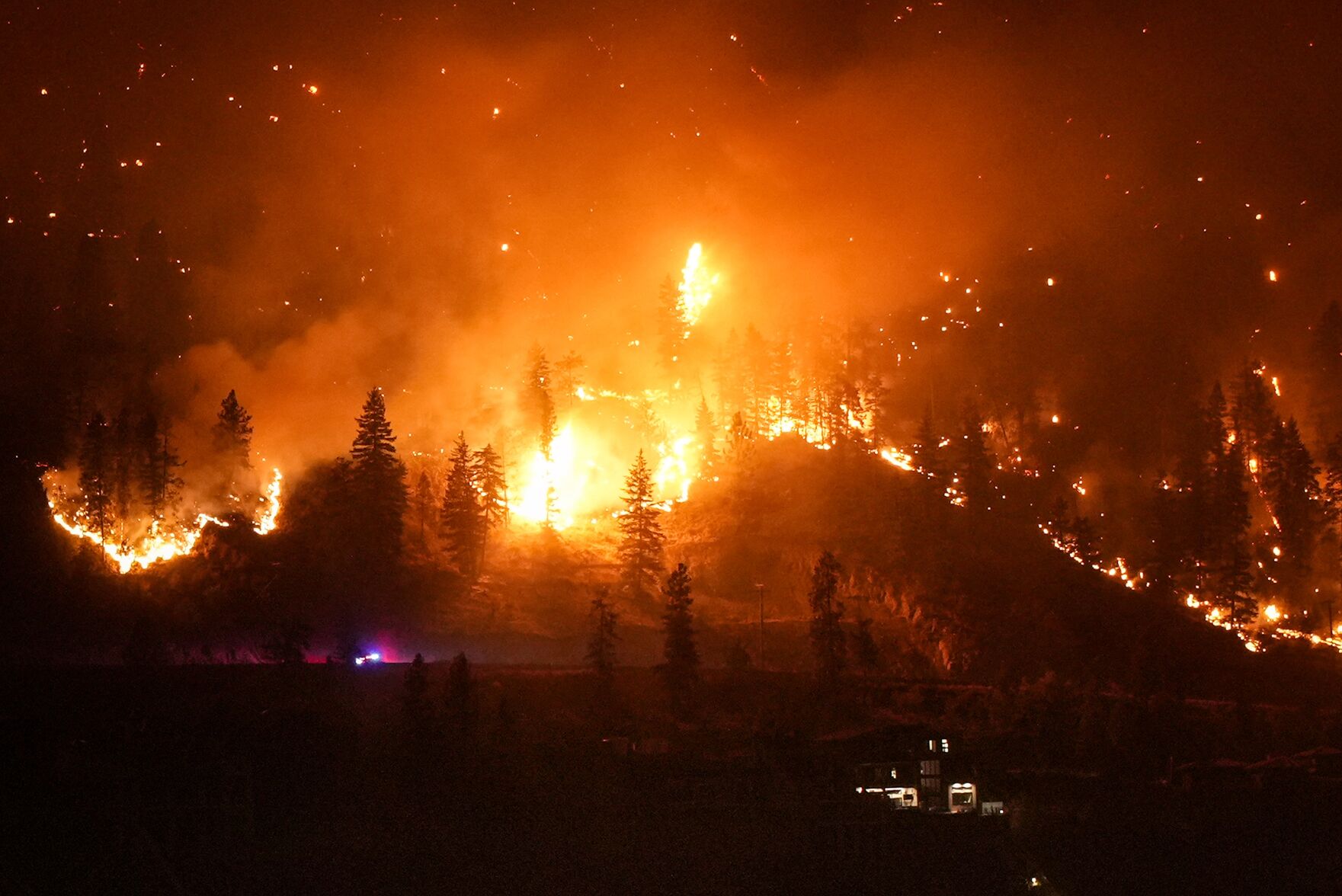 B.C. Declares Wildfire Emergency Amid Desperate Battle To Save West Kelowna