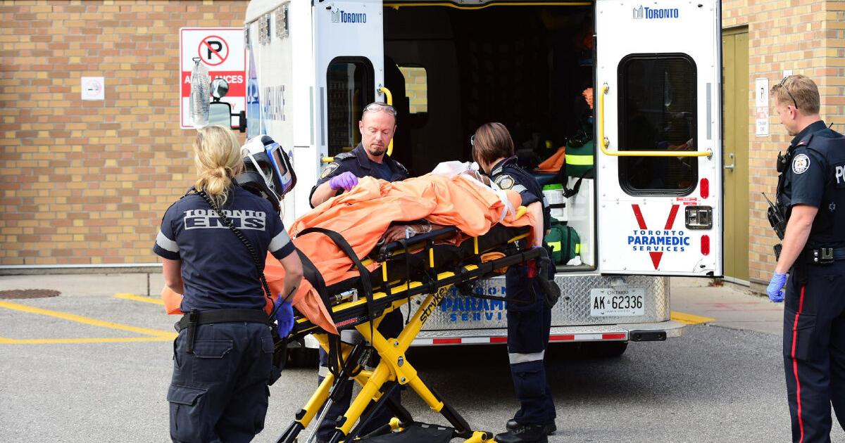 One person in custody after man and two children seriously injured in ...