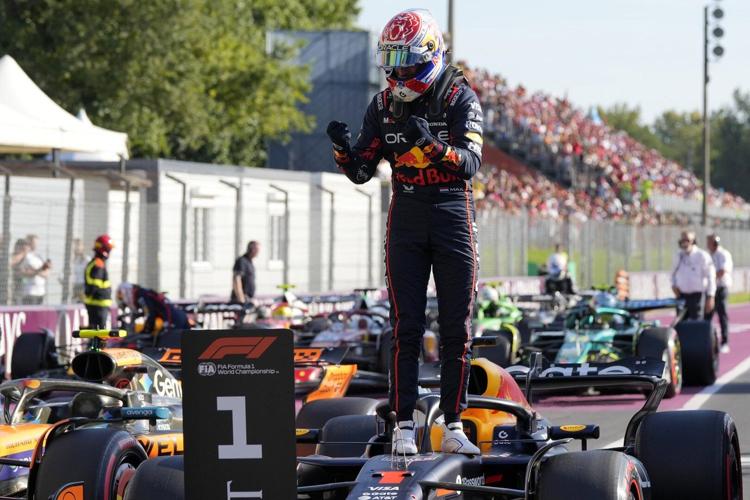 Verstappen takes pole for Italian GP ahead of title contenders Norris and Piastri